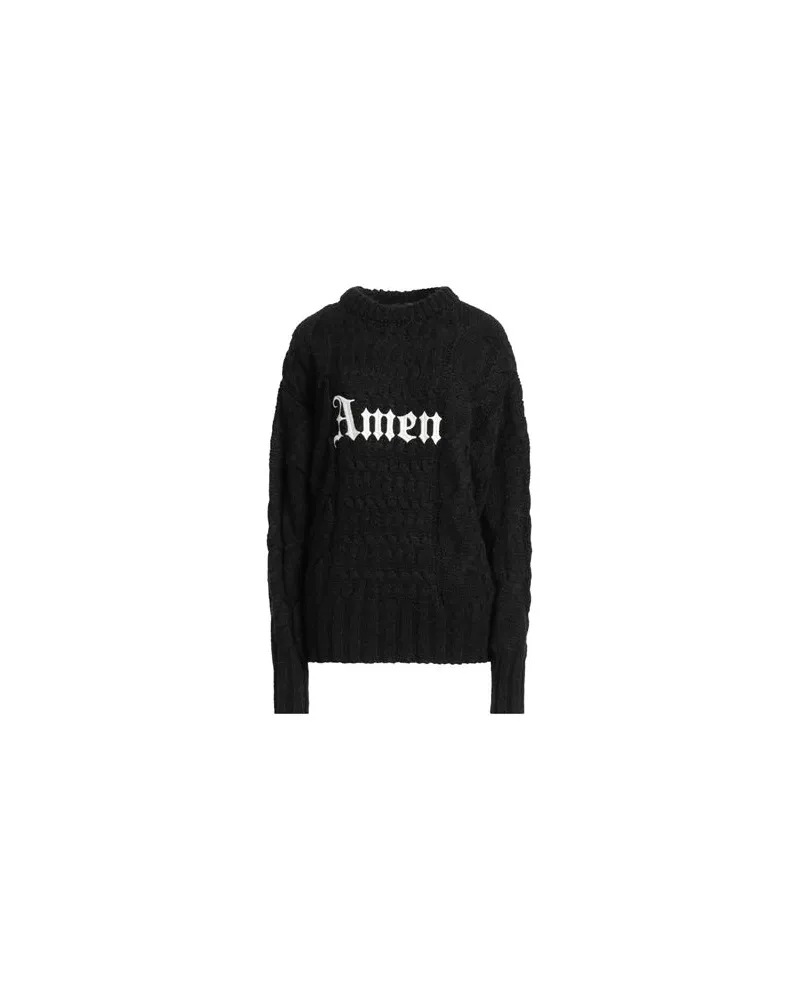 John Richmond STRICKWAREN - Pulloverauf YOOX.COM Schwarz