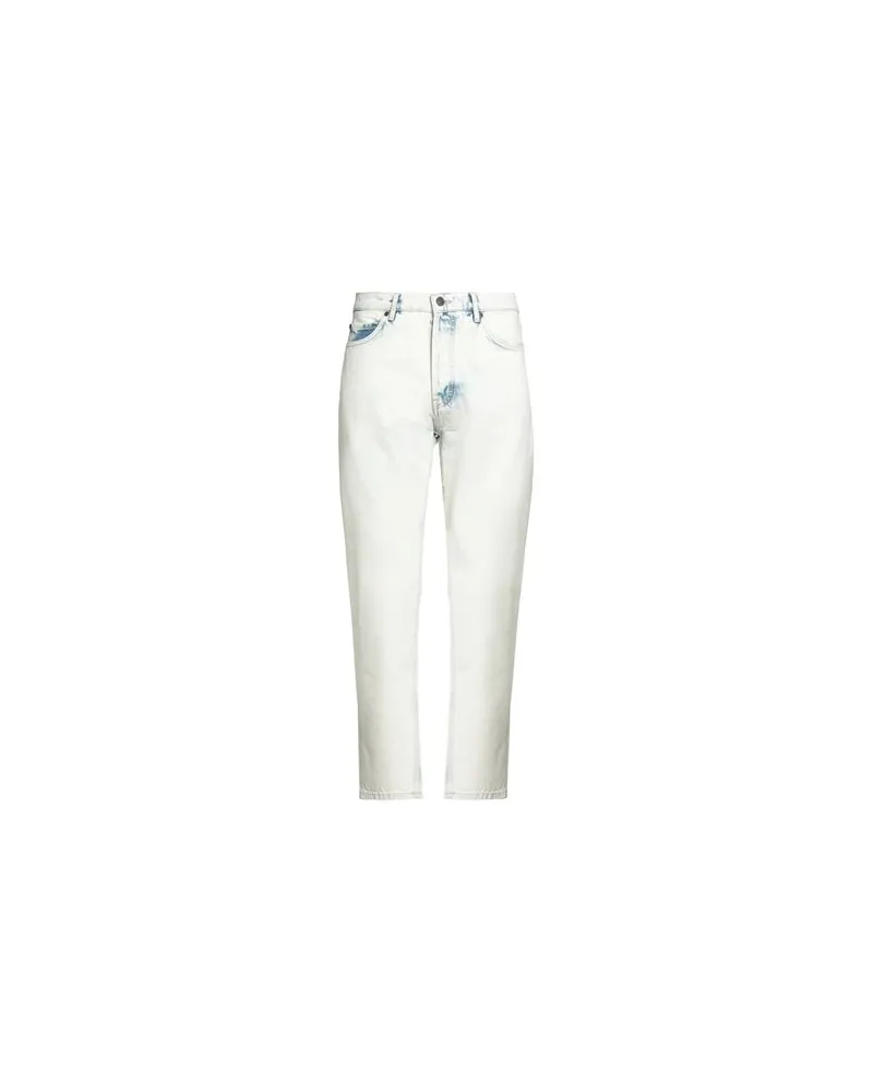 HUGO BOSS HOSEN & RÖCKE - Jeanshosenauf YOOX.COM Elfenbein