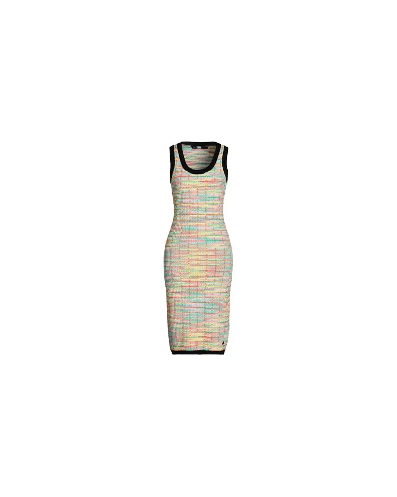 Karl Lagerfeld BOUCLE KNIT DRESS - KLEIDER - Midi-Kleiderauf YOOX.COM Grün