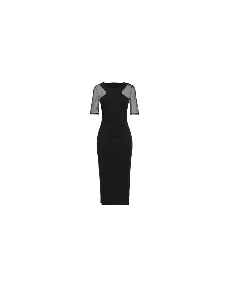 Patrizia Pepe KLEIDER - Midi-Kleiderauf YOOX.COM Schwarz