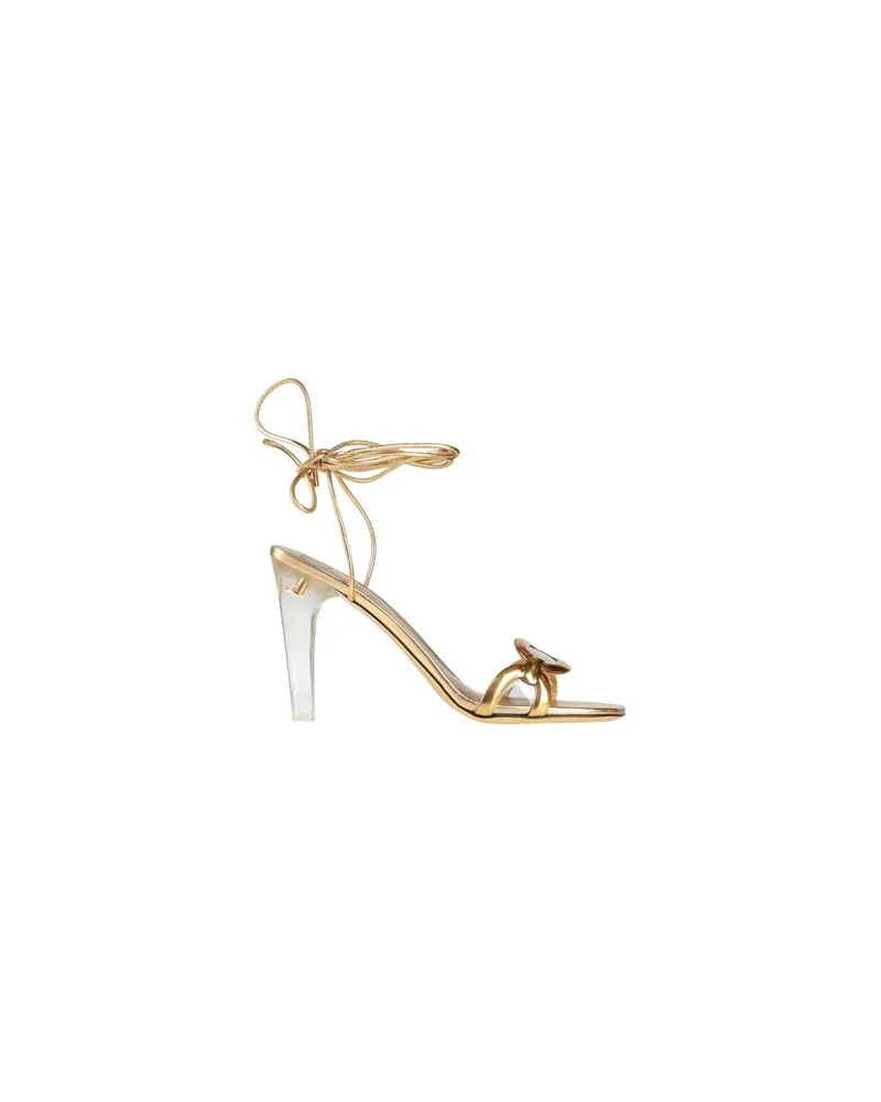 Valentino Garavani SCHUHE - Sandalenauf YOOX.COM Gold