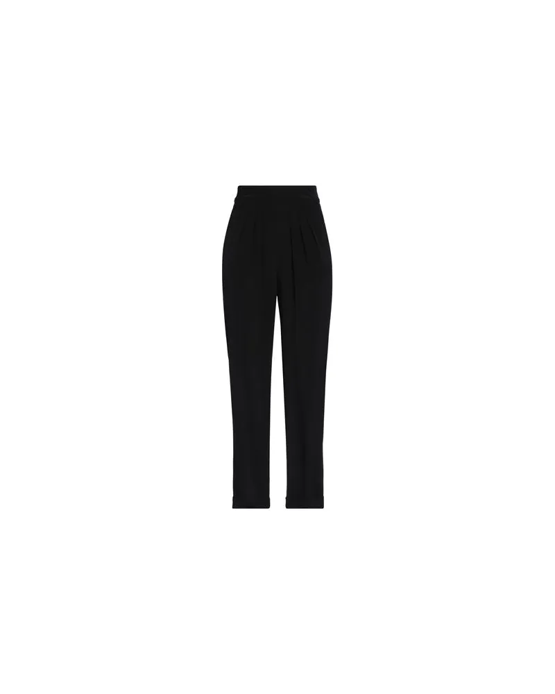 Giorgio Armani HOSEN & RÖCKE - Hosenauf YOOX.COM Schwarz