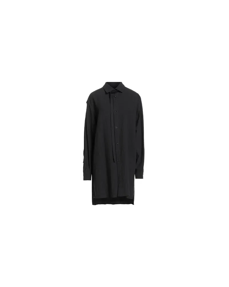 Y'S YOHJI YAMAMOTO KLEIDER - Mini-Kleiderauf YOOX.COM Schwarz