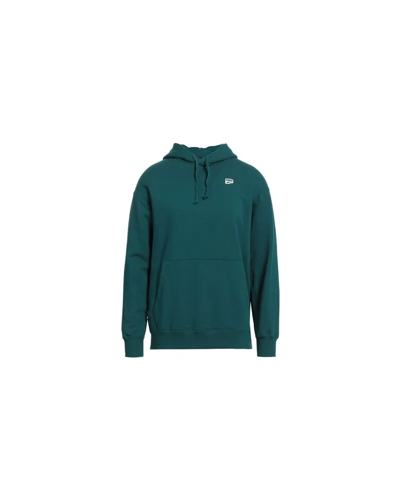 Puma Downtown Hoodie TR  - Downtown Hoodie TR - TOPS - Sweatshirtsauf YOOX.COM Dunkelgrün