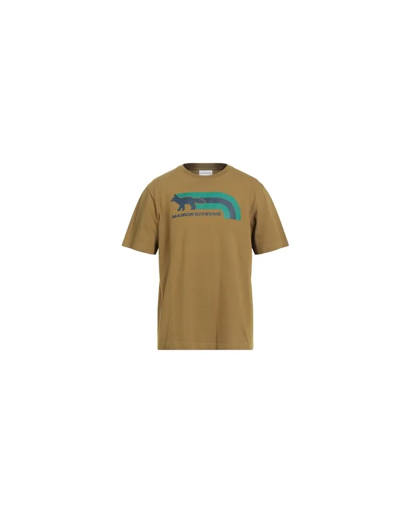 Kitsuné TOPS - T-shirtsauf YOOX.COM Militärgrün