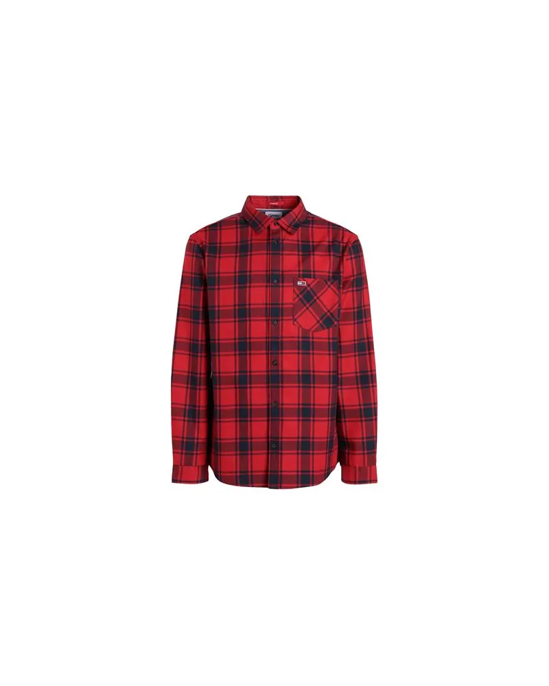 Tommy Hilfiger TOPS - Hemdenauf YOOX.COM Rot