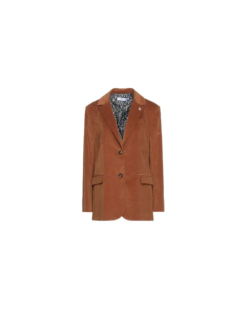 Emma & Gaia ANZÜGE und CO-ORDS - Blazersauf YOOX.COM Braun