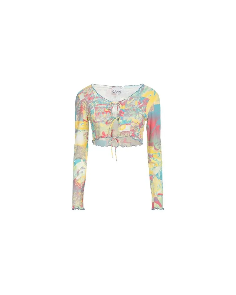 Ganni TOPS - Topsauf YOOX.COM Gelb