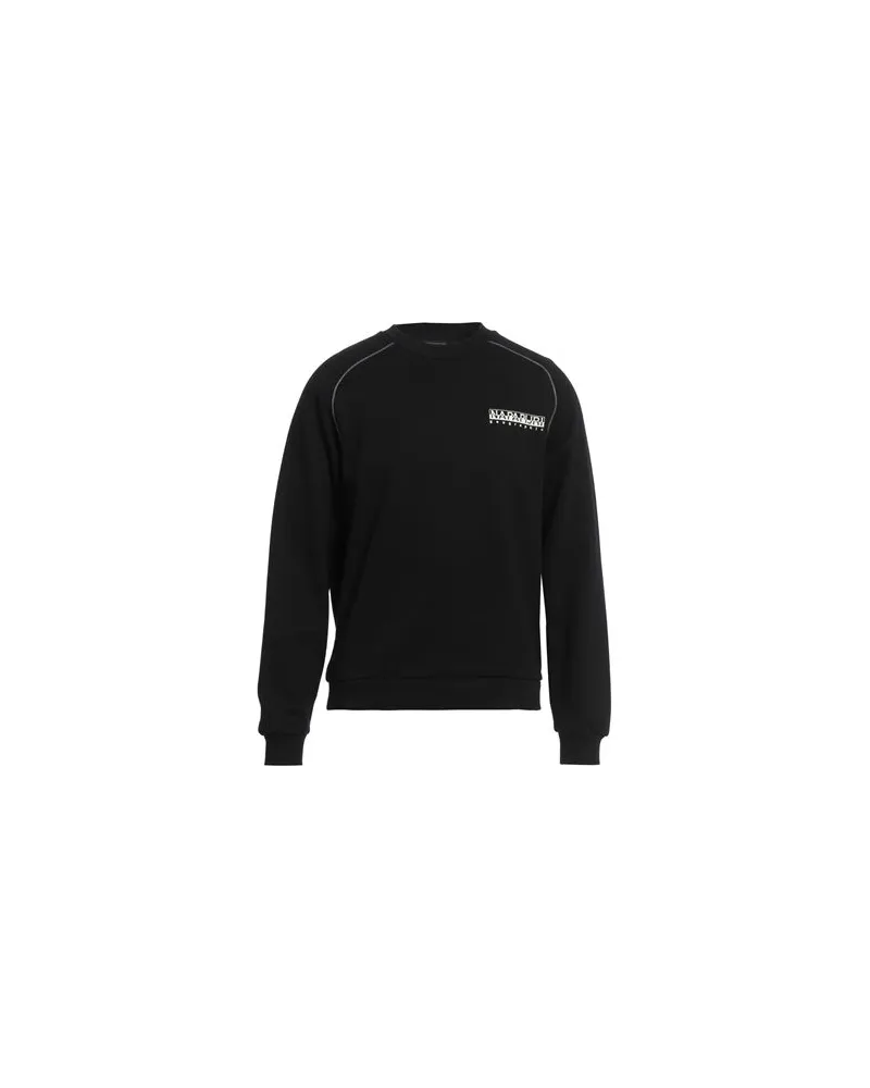 Napapijri TOPS - Sweatshirtsauf YOOX.COM Schwarz