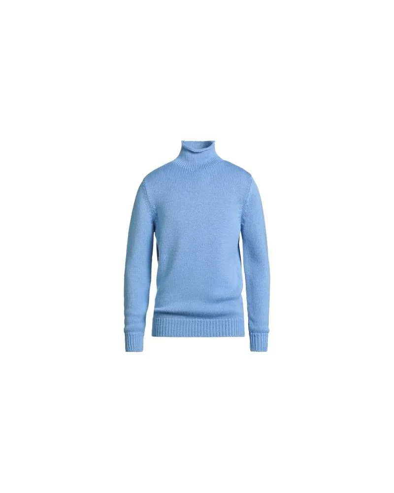 Filippo de Laurentiis STRICKWAREN - Rollkragenpulloverauf YOOX.COM Hellblau