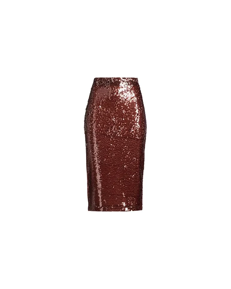 VICOLO HOSEN & RÖCKE - Midi-Röckeauf YOOX.COM Braun