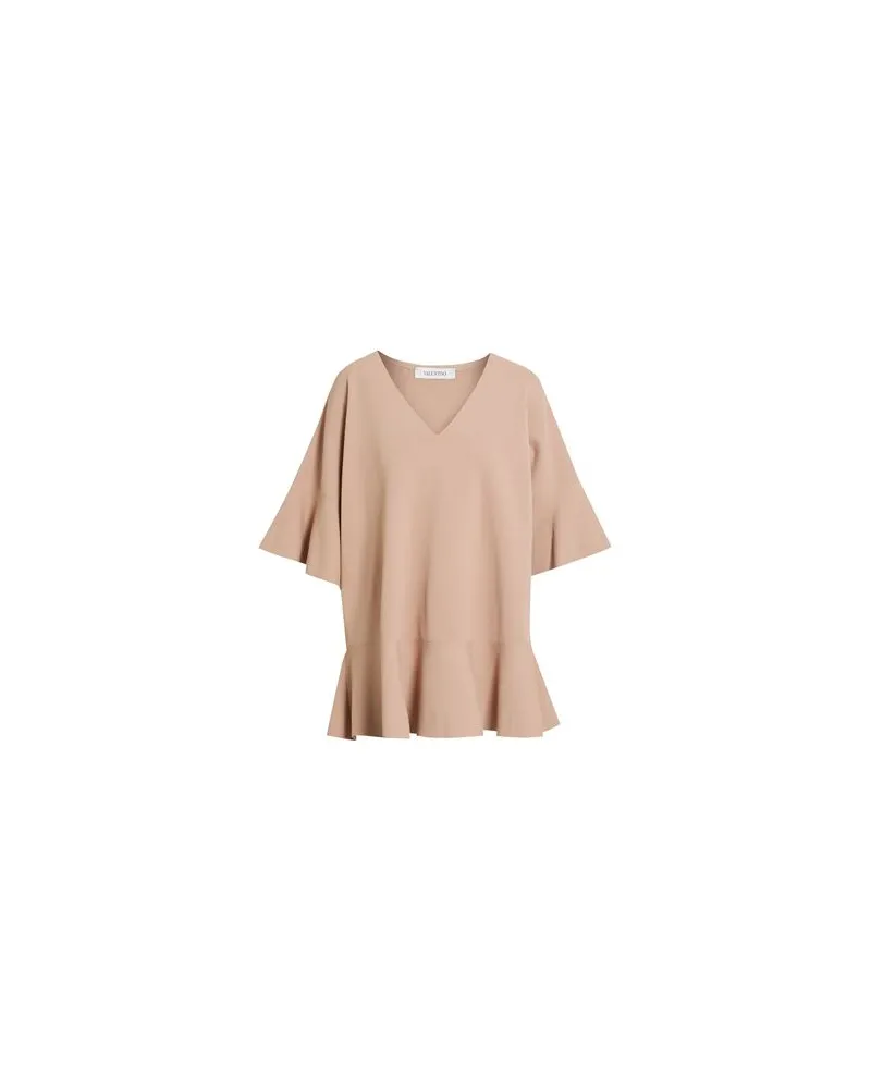 Valentino Garavani STRICKWAREN - Pulloverauf YOOX.COM Hellbraun