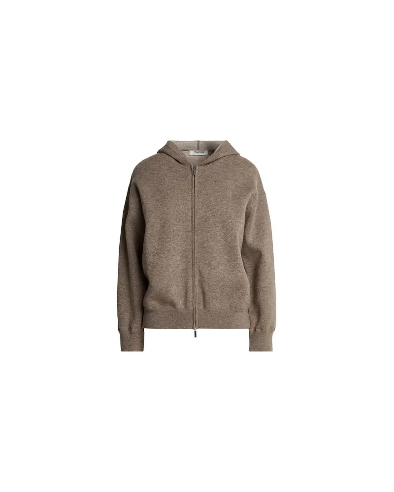 Max Mara MAX MARA - STRICKWAREN - Strickjackenauf YOOX.COM Hellbraun