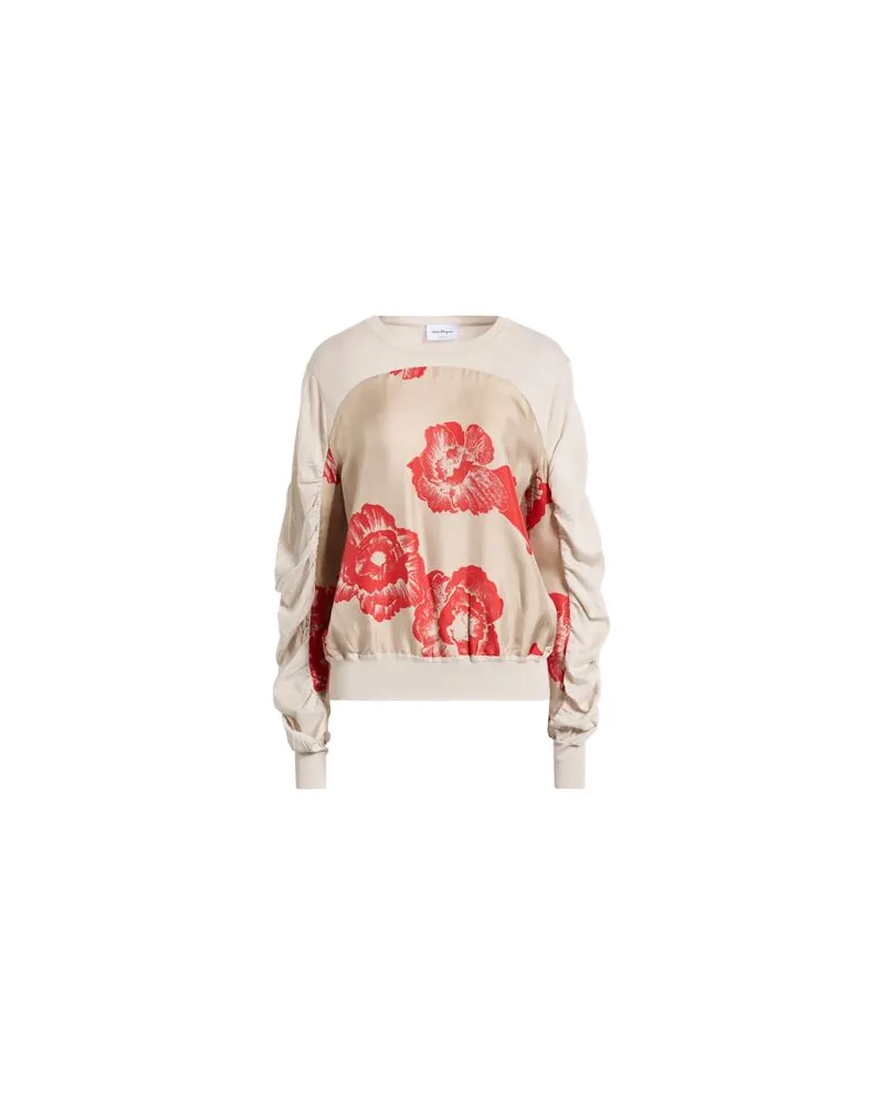 Ferragamo STRICKWAREN - Pulloverauf YOOX.COM Beige