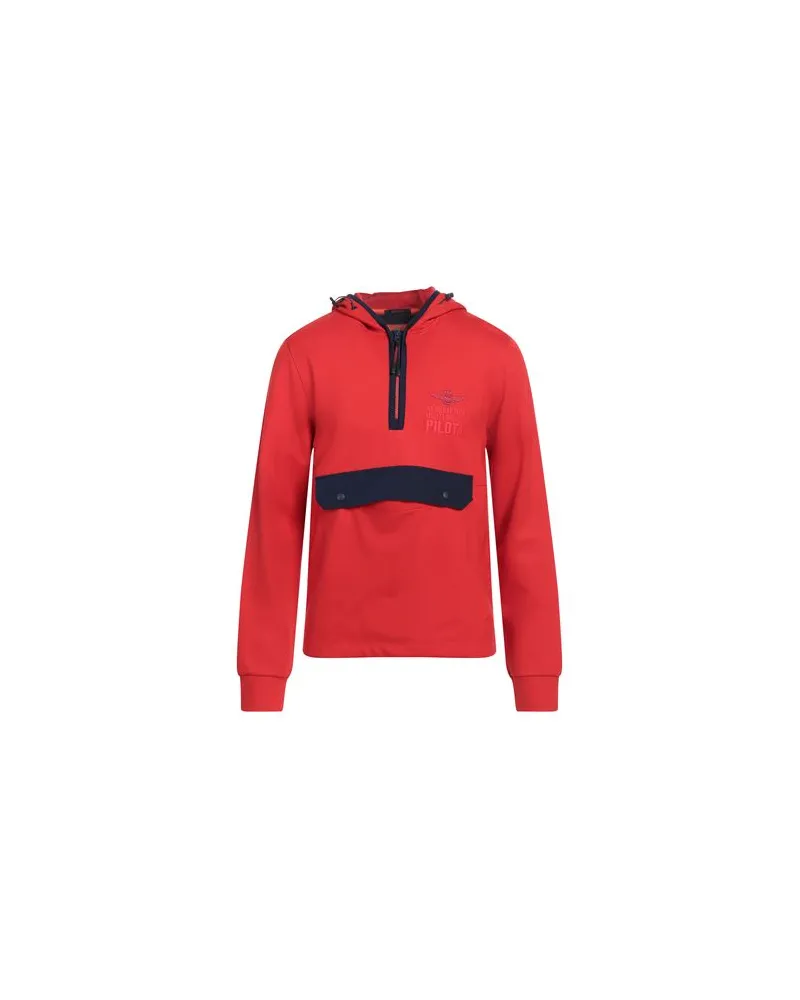 Aeronautica Militare TOPS - Sweatshirtsauf YOOX.COM Rot