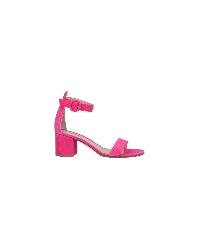 Gianvito Rossi SCHUHE - Sandalenauf YOOX.COM Fuchsia
