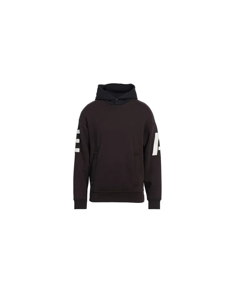 Emporio Armani TOPS - Sweatshirtsauf YOOX.COM Dunkelbraun