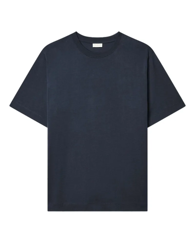 Dries van Noten T-shirts Marineblau