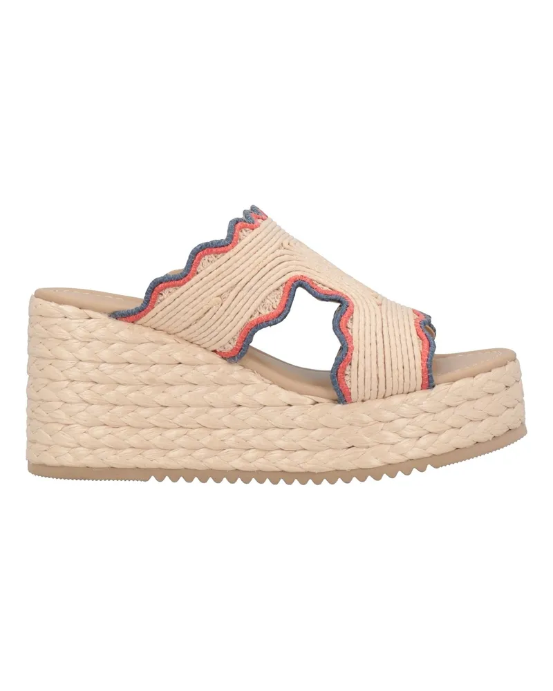 Emanuelle Vee Espadrilles Beige