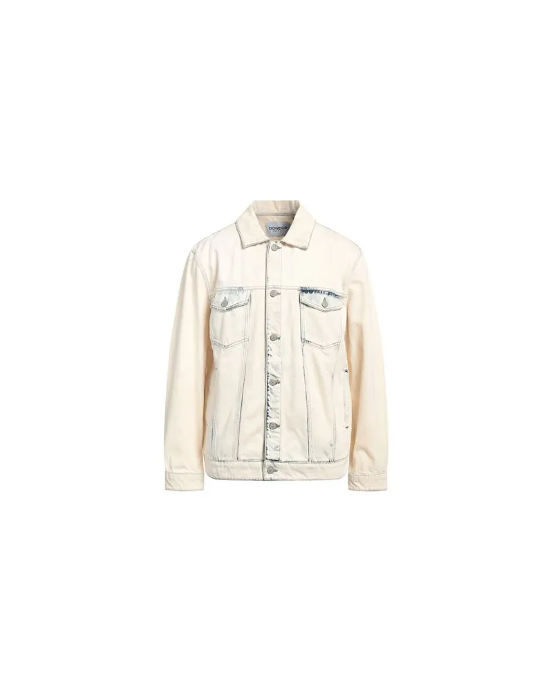 Dondup JACKEN & MÄNTEL - Jeansjacken/Mäntelauf YOOX.COM Elfenbein