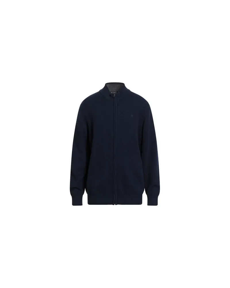 Hackett STRICKWAREN - Strickjackenauf YOOX.COM Nachtblau