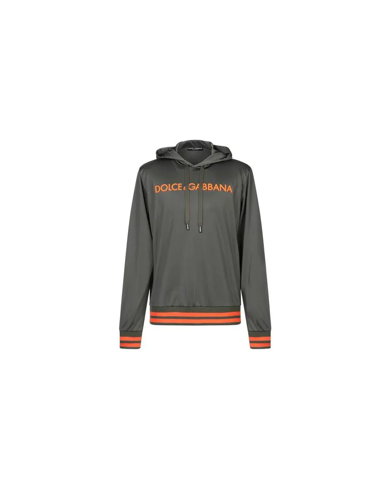 Dolce & Gabbana TOPS - Sweatshirtsauf YOOX.COM Militärgrün