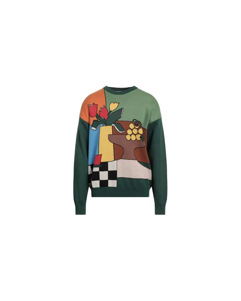 Drôle de Monsieur STRICKWAREN - Pulloverauf YOOX.COM Grün