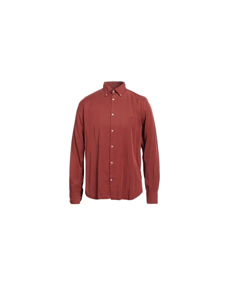 Brooksfield TOPS - Hemdenauf YOOX.COM Rostrot