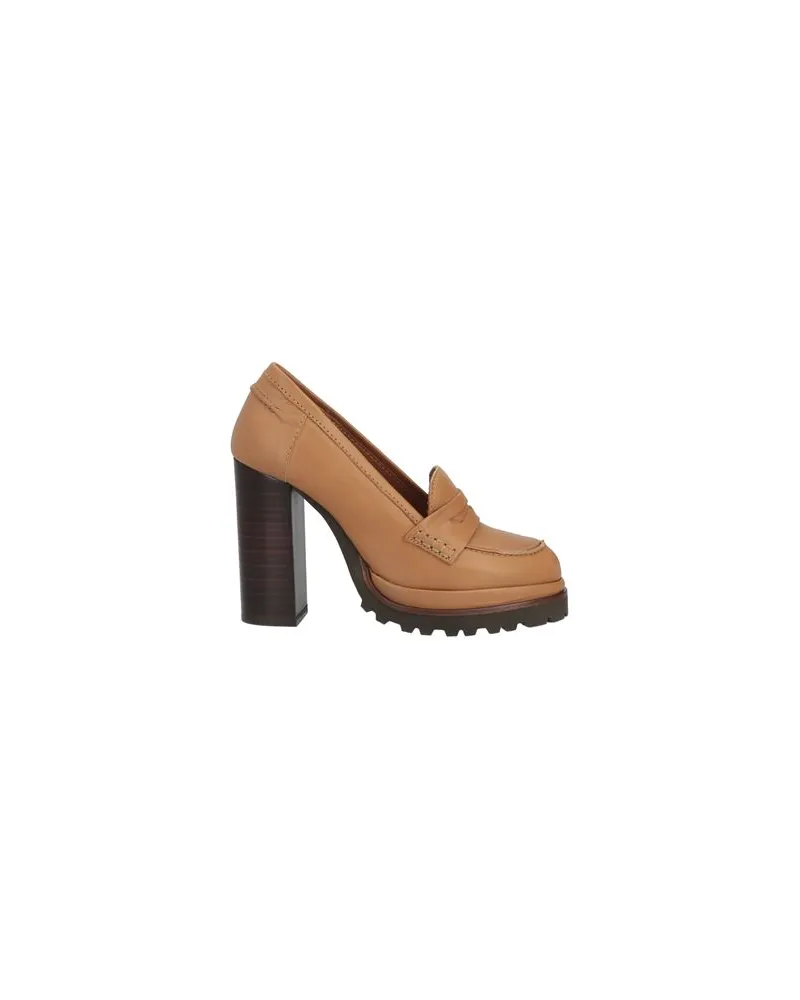 ELVIO ZANON SCHUHE - Mokassinsauf YOOX.COM Hellbraun