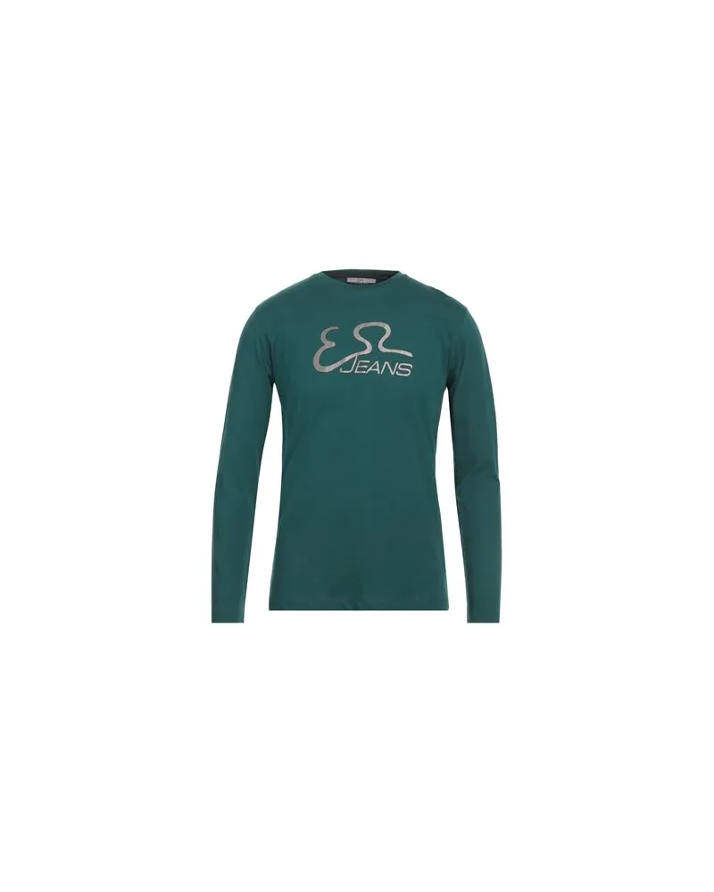 YES ZEE by Essenza TOPS - T-shirtsauf YOOX.COM Dunkelgrün
