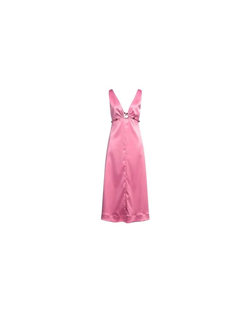 Ganni KLEIDER - Maxi-Kleiderauf YOOX.COM Rosa
