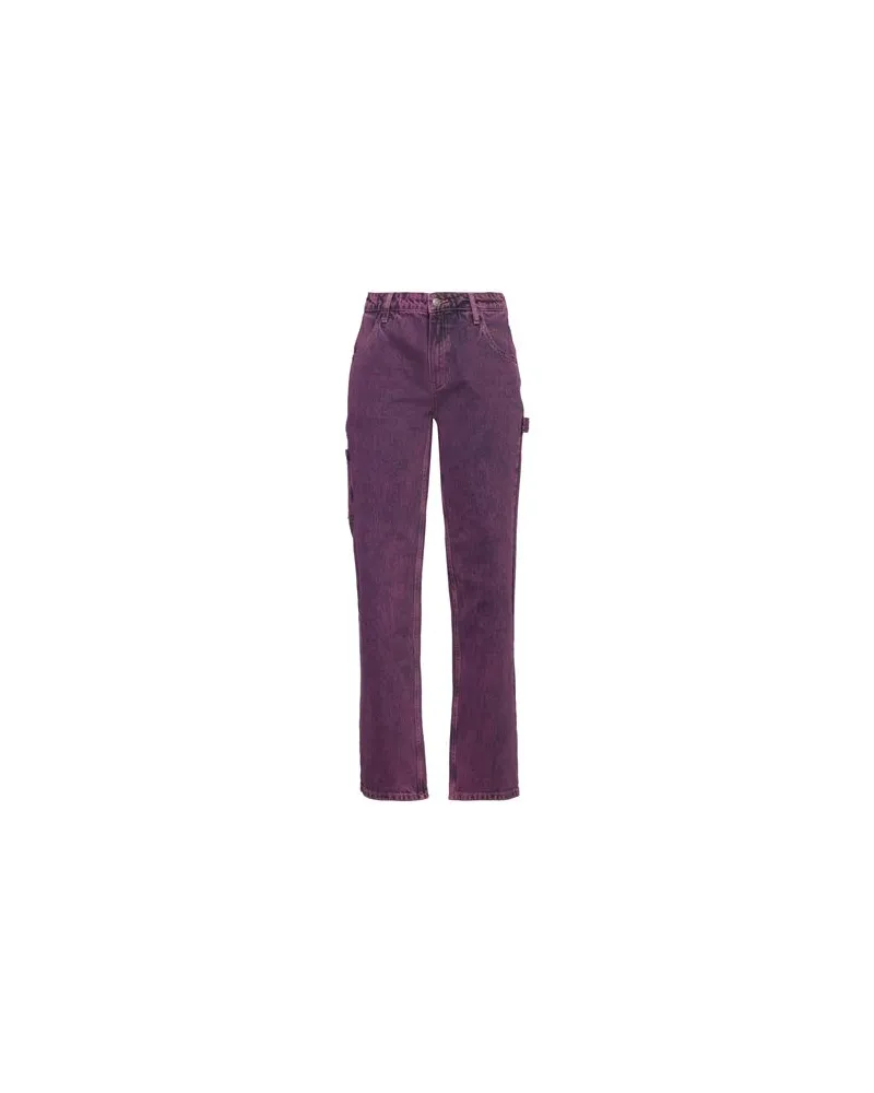 Guess HOSEN & RÖCKE - Jeanshosenauf YOOX.COM Violett