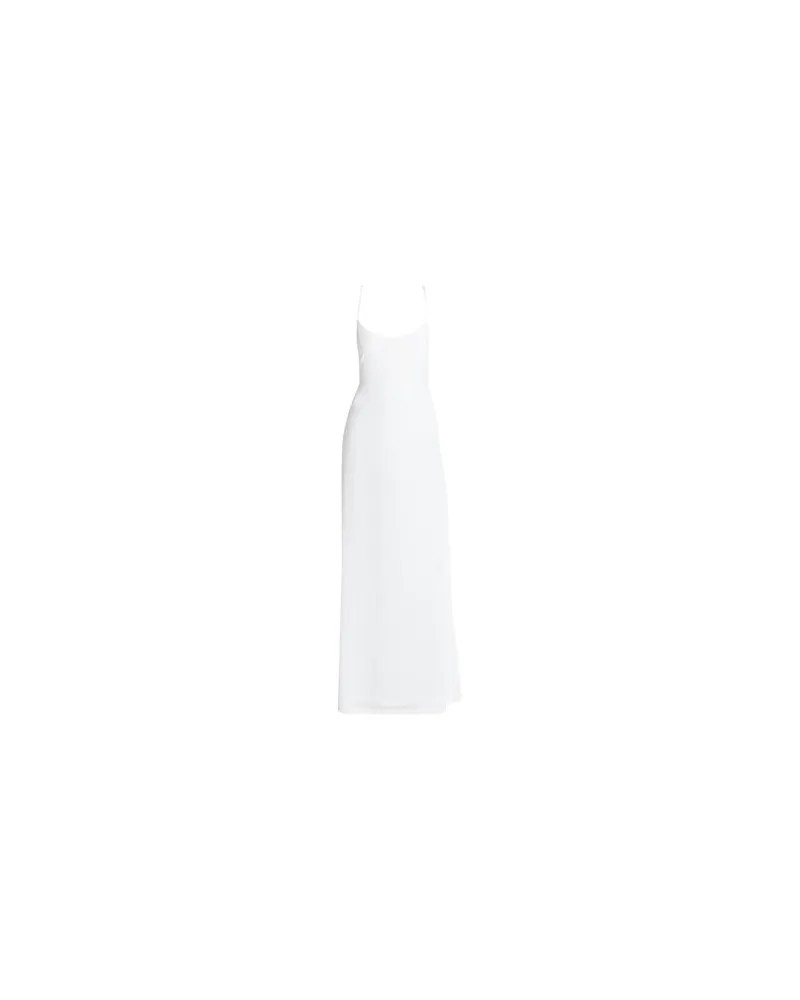 MOEVA KLEIDER - Maxi-Kleiderauf YOOX.COM Weiß
