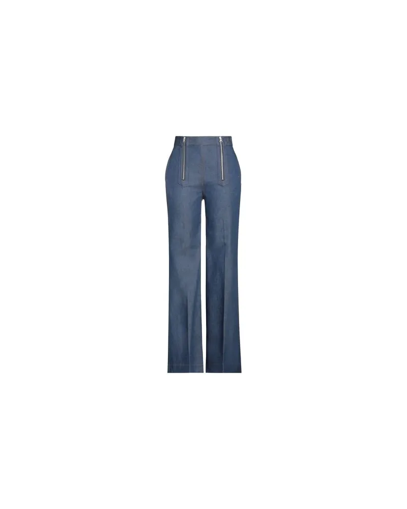 Victoria Beckham HOSEN & RÖCKE - Jeanshosenauf YOOX.COM Blau