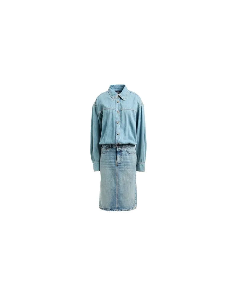 Haikure KLEIDER - Midi-Kleiderauf YOOX.COM Blau