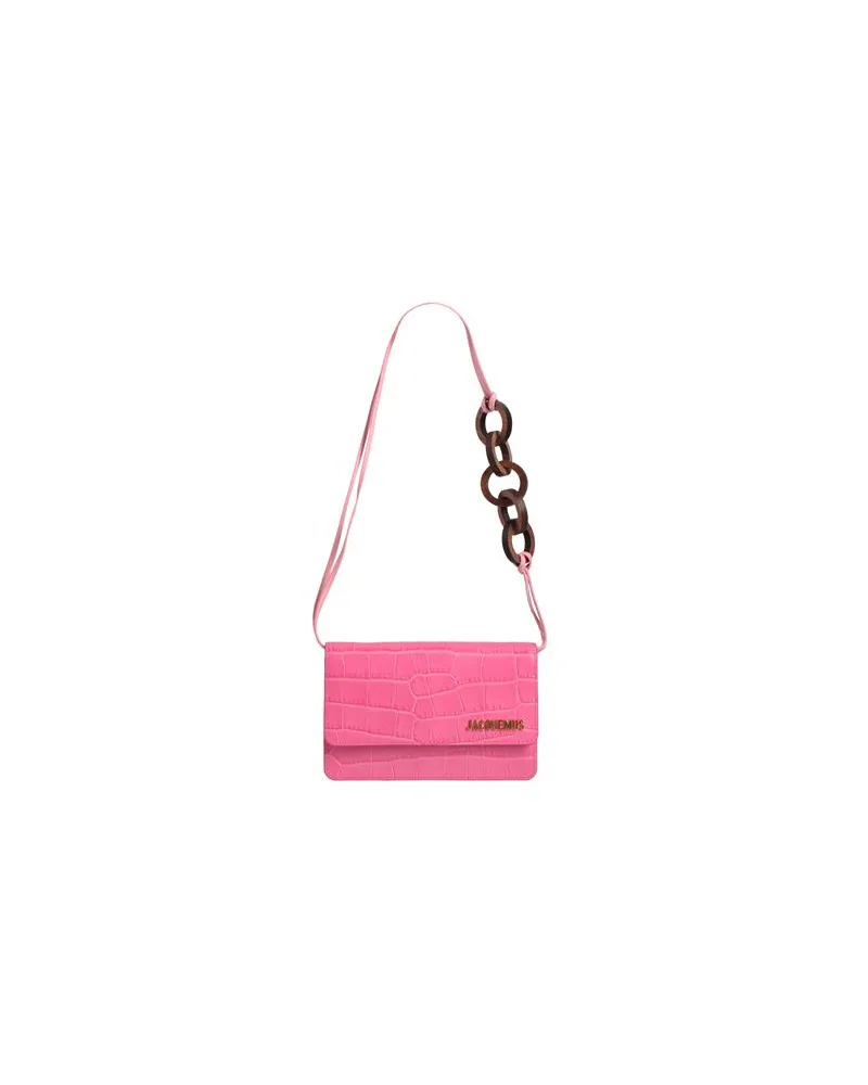 Jacquemus TASCHEN - Schultertaschenauf YOOX.COM Fuchsia