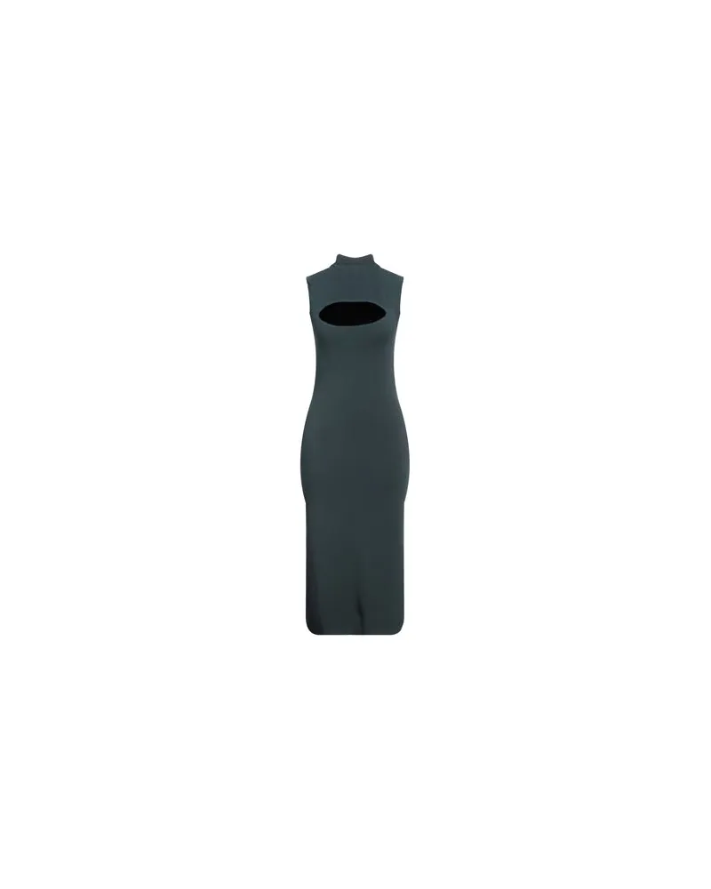 P.A.R.O.S.H. P.A.R.O H. - KLEIDER - Midi-Kleiderauf YOOX.COM Dunkelgrün