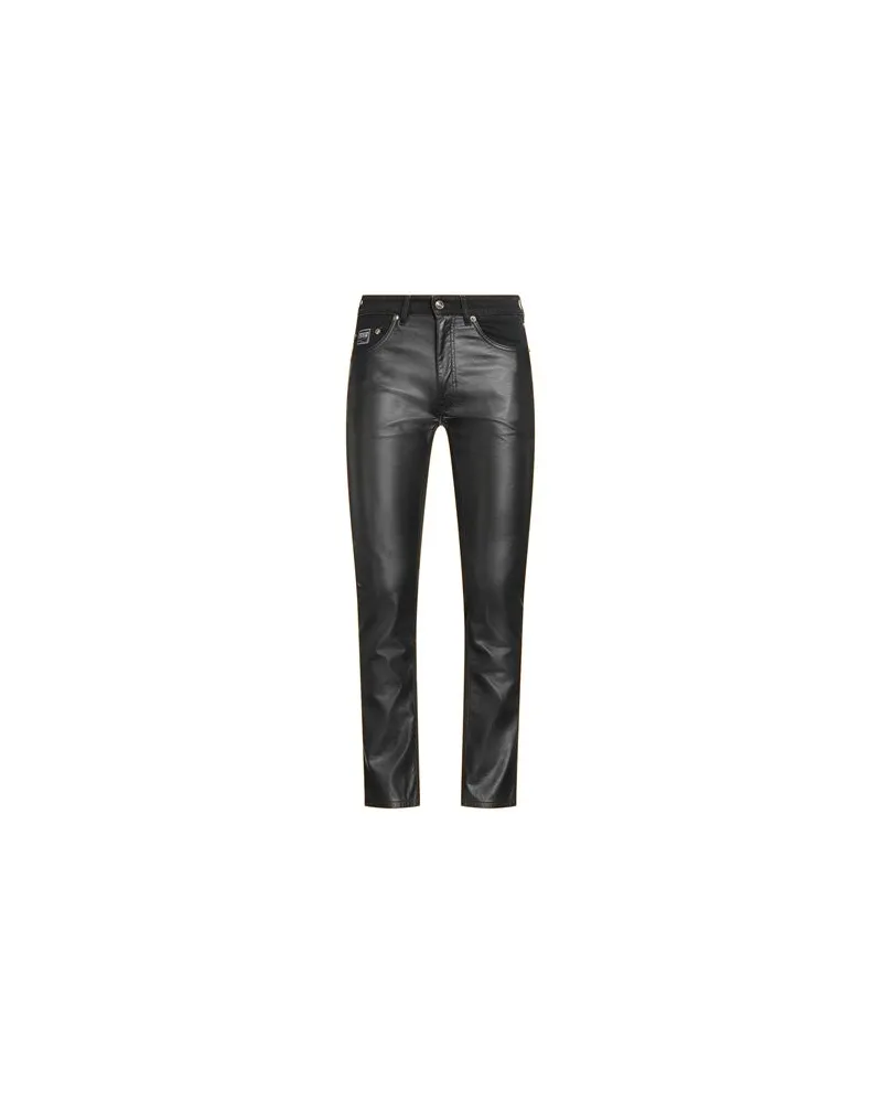 Versace Jeans HOSEN & RÖCKE - Jeanshosenauf YOOX.COM Schwarz