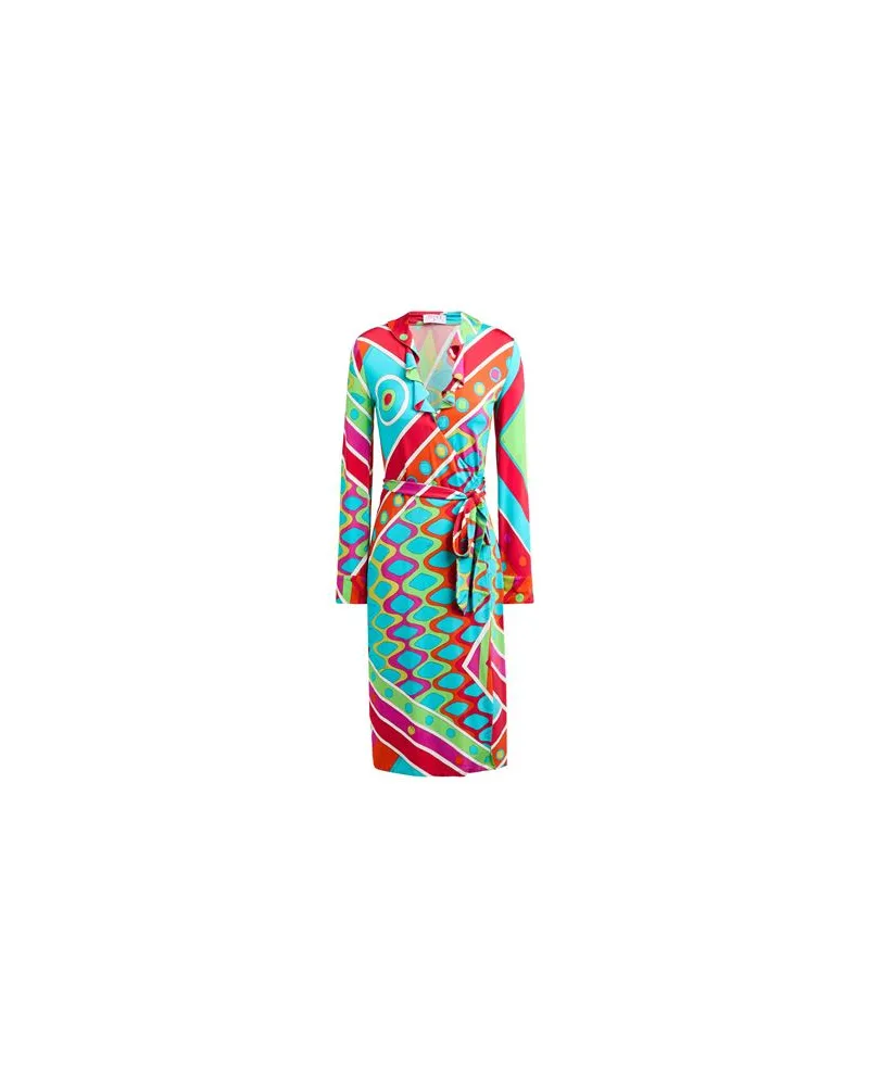 Emilio Pucci KLEIDER - Midi-Kleiderauf YOOX.COM Tūrkis