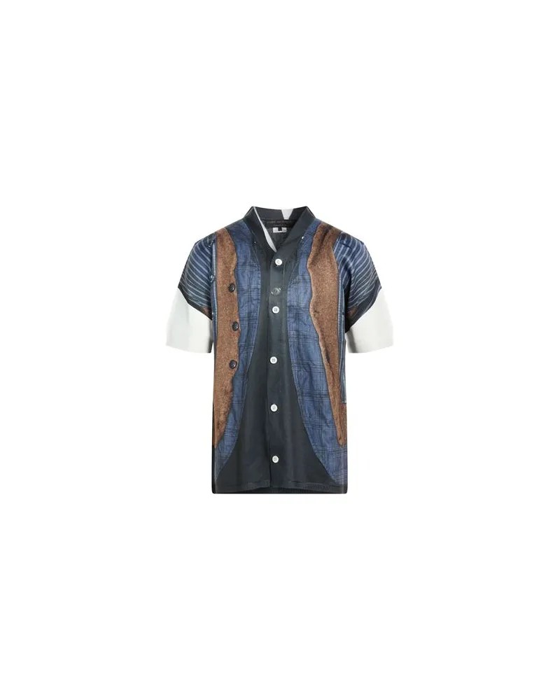 Comme des Garçons HOMME PLUS - STRICKWAREN - Strickjackenauf YOOX.COM Marineblau