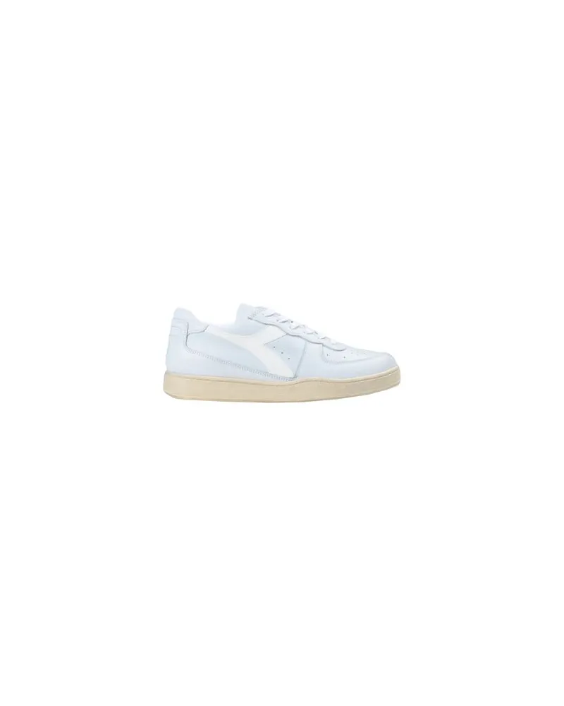 Diadora MI BASKET LOW USED  - SCHUHE - Sneakersauf YOOX.COM Weiß