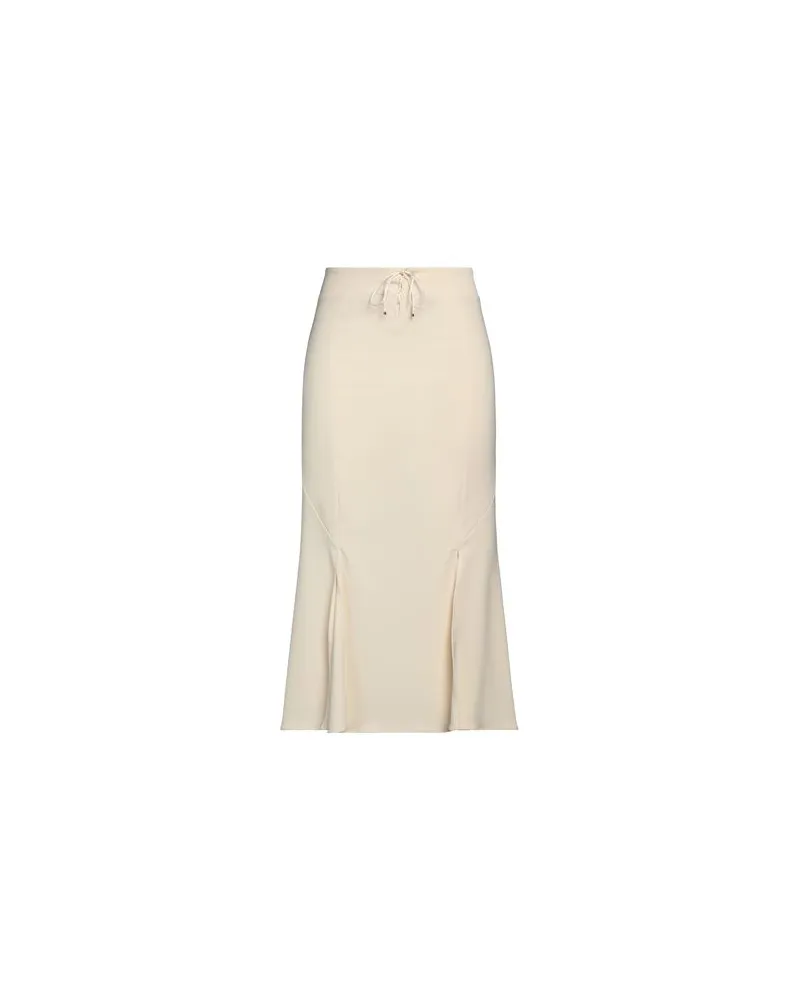 Versace Jeans HOSEN & RÖCKE - Midi-Röckeauf YOOX.COM Cremeweiß