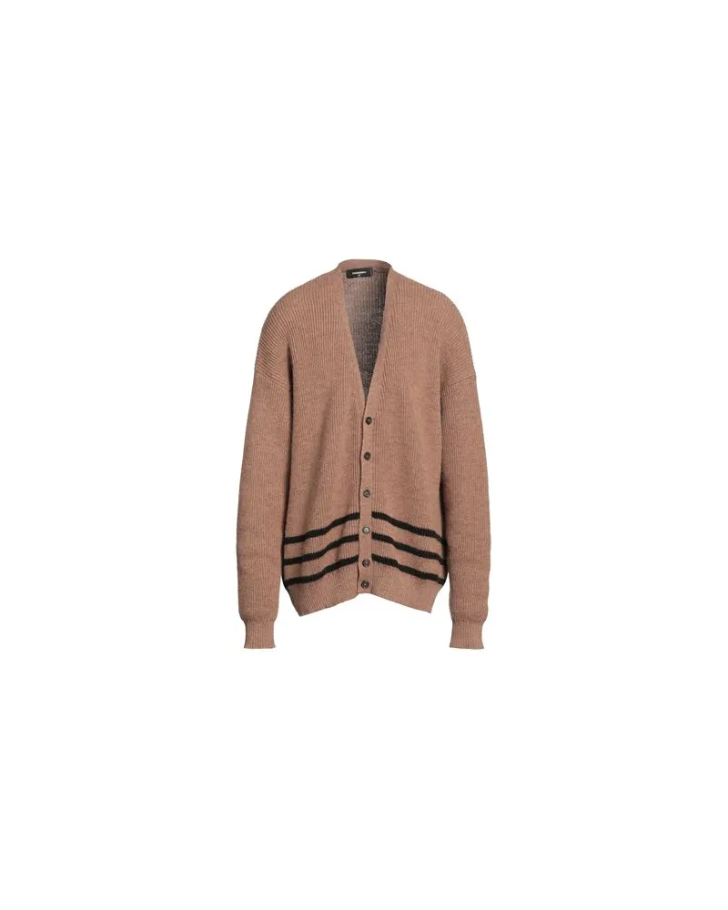 Dsquared2 STRICKWAREN - Strickjackenauf YOOX.COM Kamel