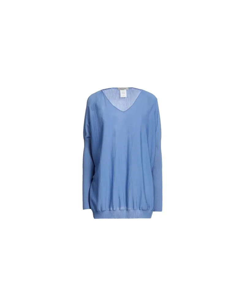 La Fileria STRICKWAREN - Pulloverauf YOOX.COM Blaugrau