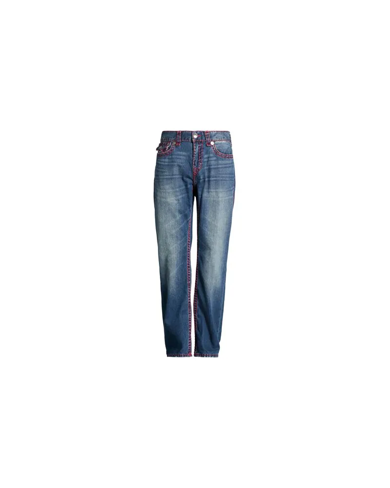 True Religion BILLY SUPER T   - HOSEN & RÖCKE - Jeanshosenauf YOOX.COM Blau