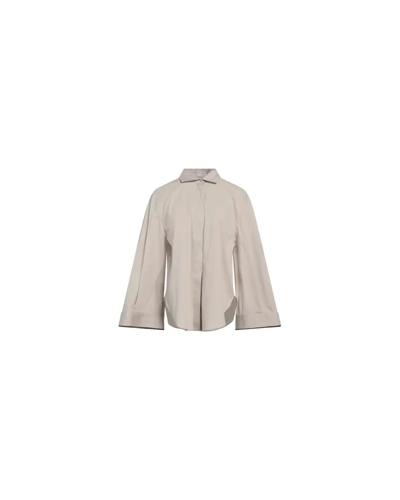 Brunello Cucinelli TOPS - Hemdenauf YOOX.COM Beige