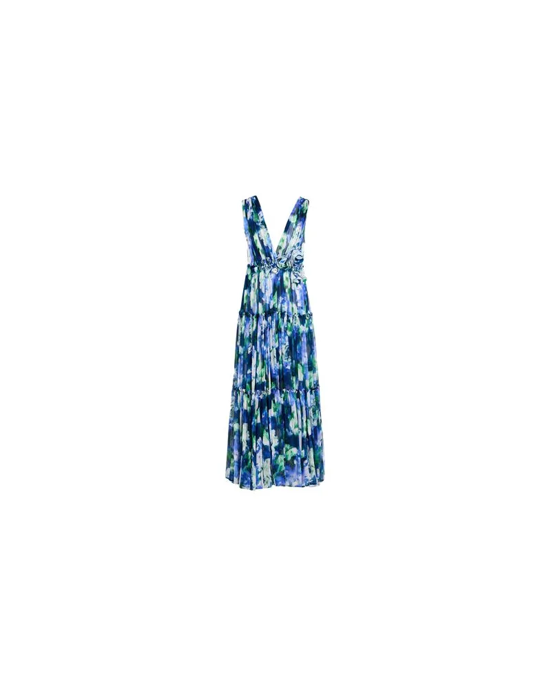COSTARELLOS KLEIDER - Maxi-Kleiderauf YOOX.COM Blau