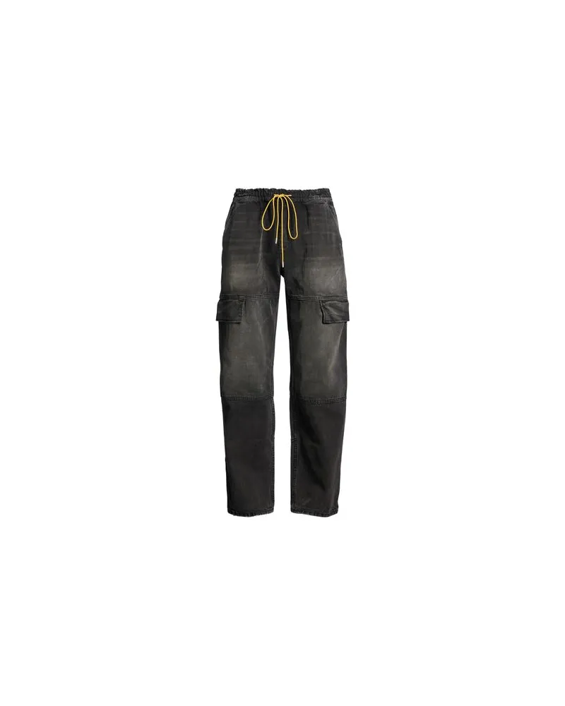 RHUDE HOSEN & RÖCKE - Jeanshosenauf YOOX.COM Schwarz