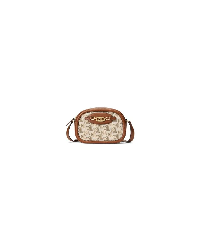 Ralph Lauren MONOGRAM MEDIUM JORDYNN CROSSBODY BAG  - TASCHEN - Umhängetascheauf YOOX.COM Lederfarben