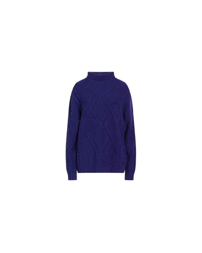Blumarine STRICKWAREN - Rollkragenpulloverauf YOOX.COM Blau